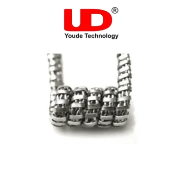 UD Twisted Fused SS Clapton Pre Built Coils 10pcs