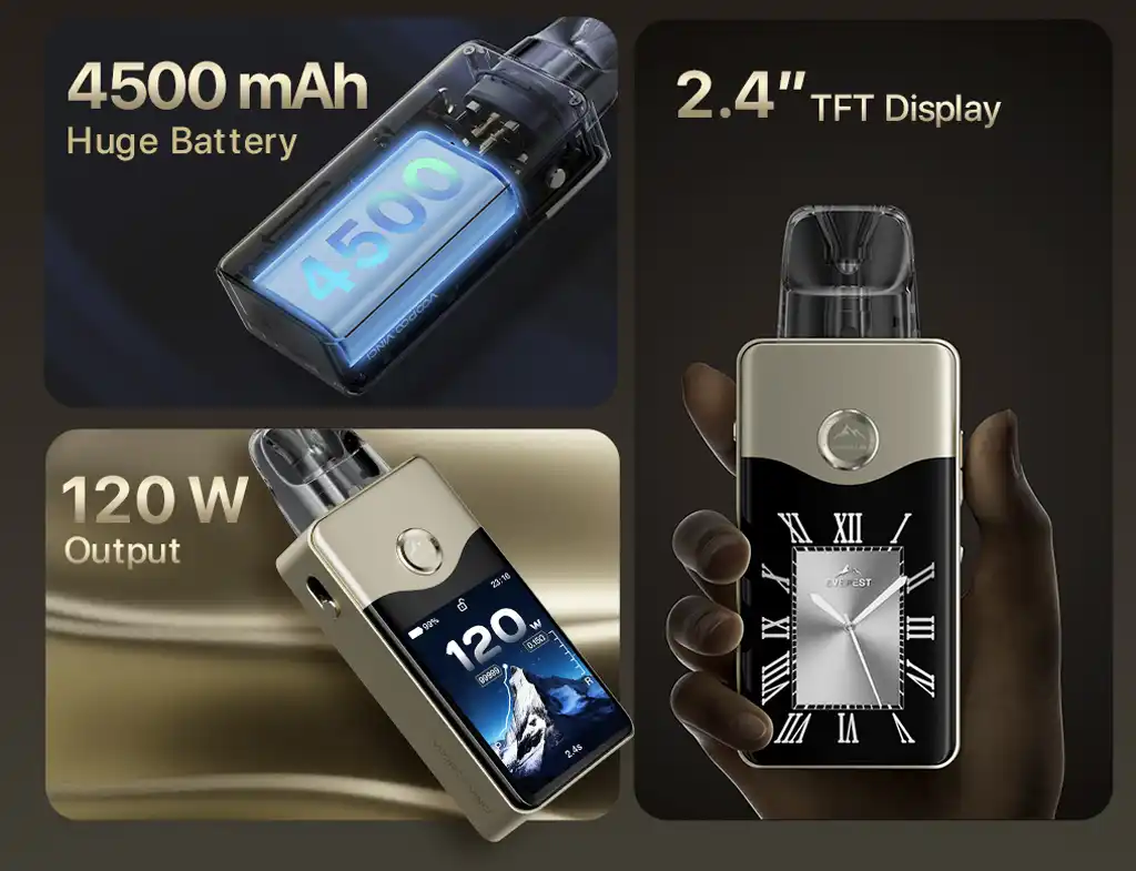 Voopoo Vinci E120 Features