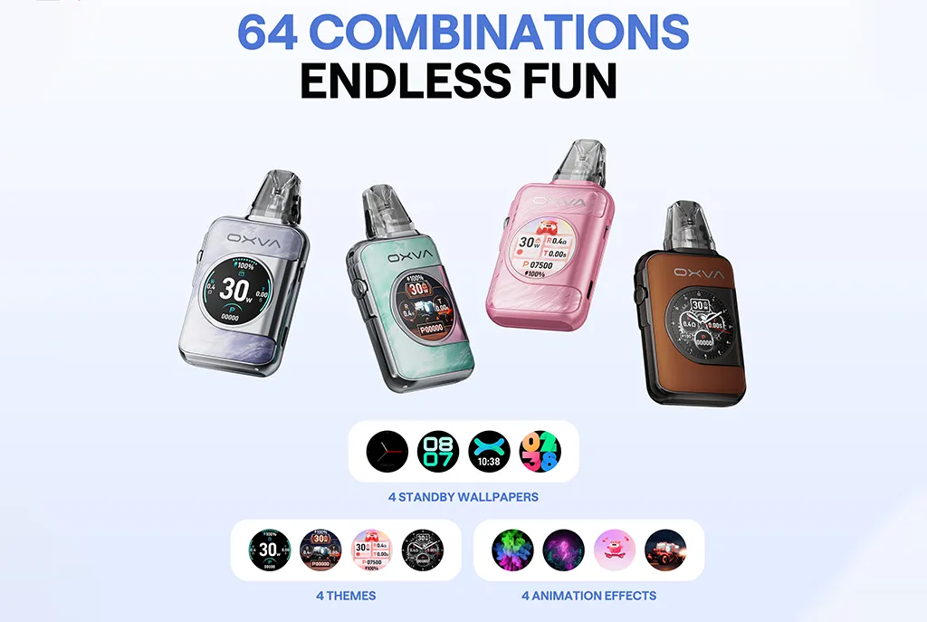 OXVA Xlim SQ Pro 2 Pod Vape Kit Themes