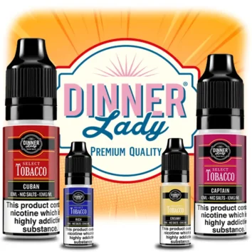 Dinner Lady 10ml Select Tobacco Bar Salt