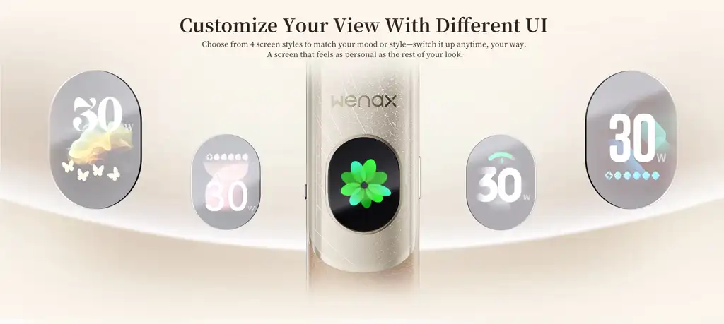 Geekvape Wenax Q2 Pod Kit Customize UI