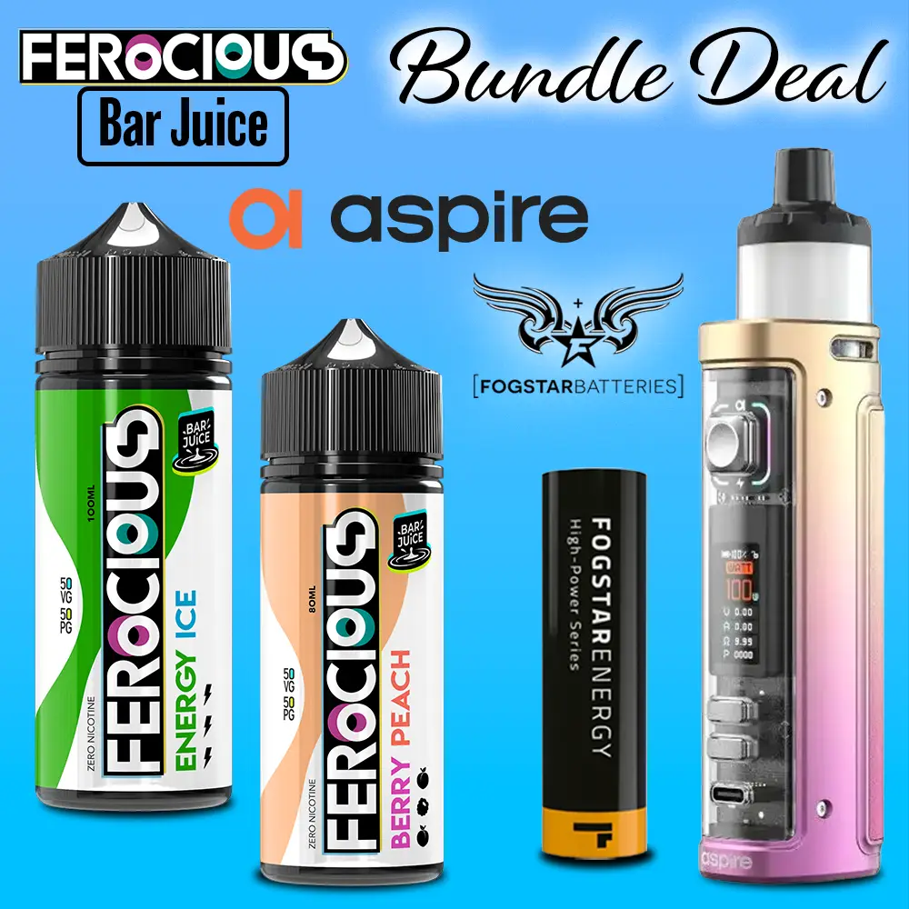 Ferocious Bar Juice Aspire Veynom Bundle Deal