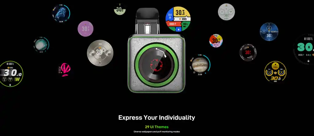 Vaporesso Xros 5 Nano Pod Kit Themes