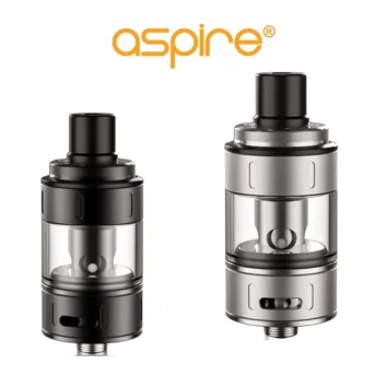 Aspire 9th RTA Tanks In Stainless Steel And Black