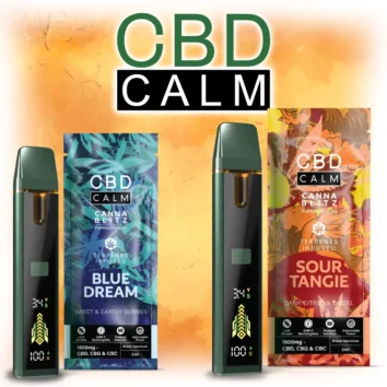 CBD Calm Cannablitz Prefilled Kit