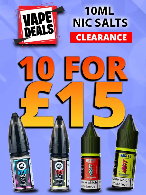 Nic Salts 10 For £15
