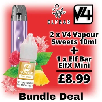 ElfX Vape Kit And V4 Sweets Bundle Deal