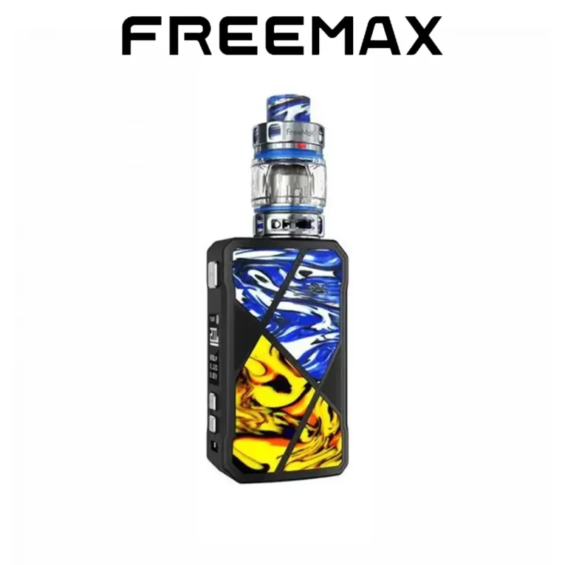 Freemax maxus 200 kit In Blue Yellow