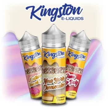 Kingston 100ml Dessert Vape Liquid