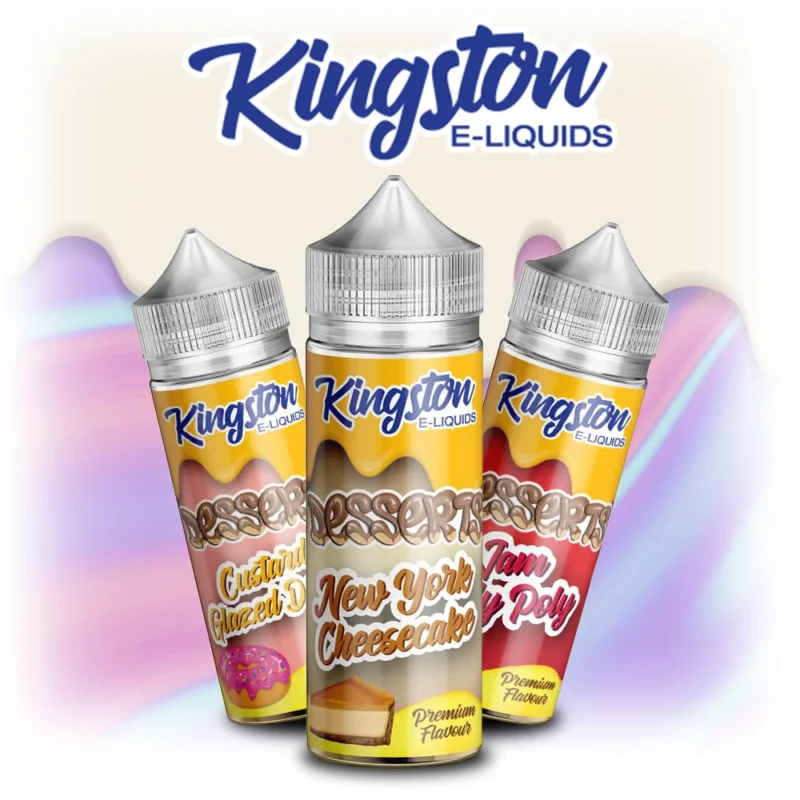 Kingston 100ml Dessert Vape Liquid