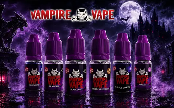All of our Vampire Vapes liquids are available on this page